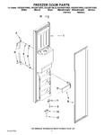 Diagram for 07 - Freezer Door Parts