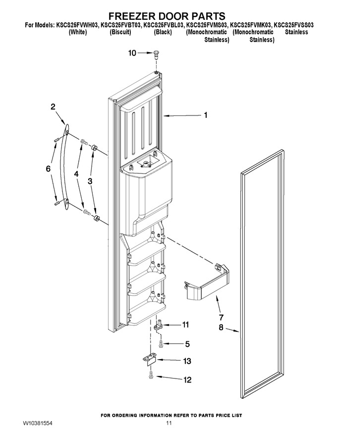 Diagram for KSCS25FVMK03