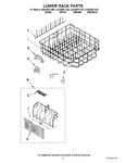 Diagram for 10 - Lower Rack Parts