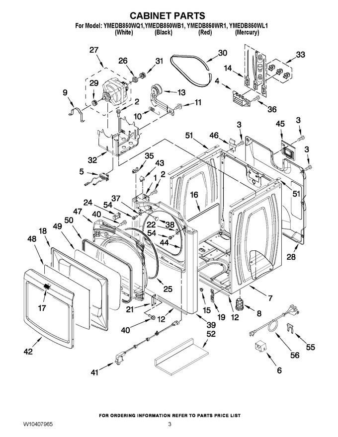 Diagram for YMEDB850WB1