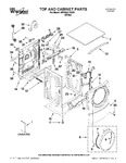 Diagram for 01 - Top And Cabinet Parts