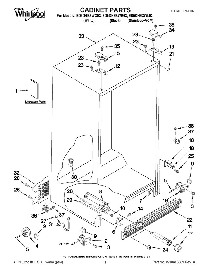 Diagram for ED5DHEXWL03