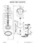 Diagram for 04 - Basket And Tub Parts