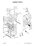 Diagram for 02 - Cabinet Parts