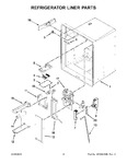 Diagram for 03 - Refrigerator Liner Parts