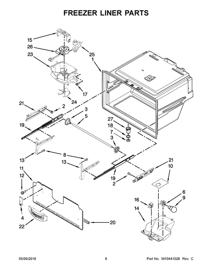 Diagram for KFXS25RYBL2