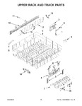 Diagram for 09 - Upper Rack And Track Parts