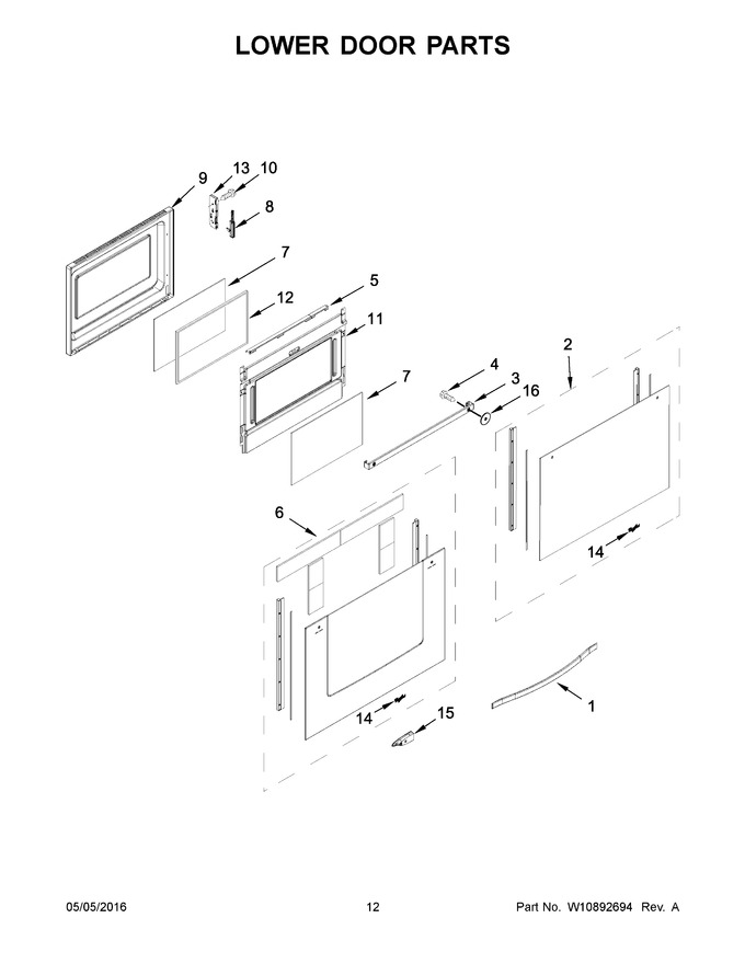 Diagram for WGG555S0BB07