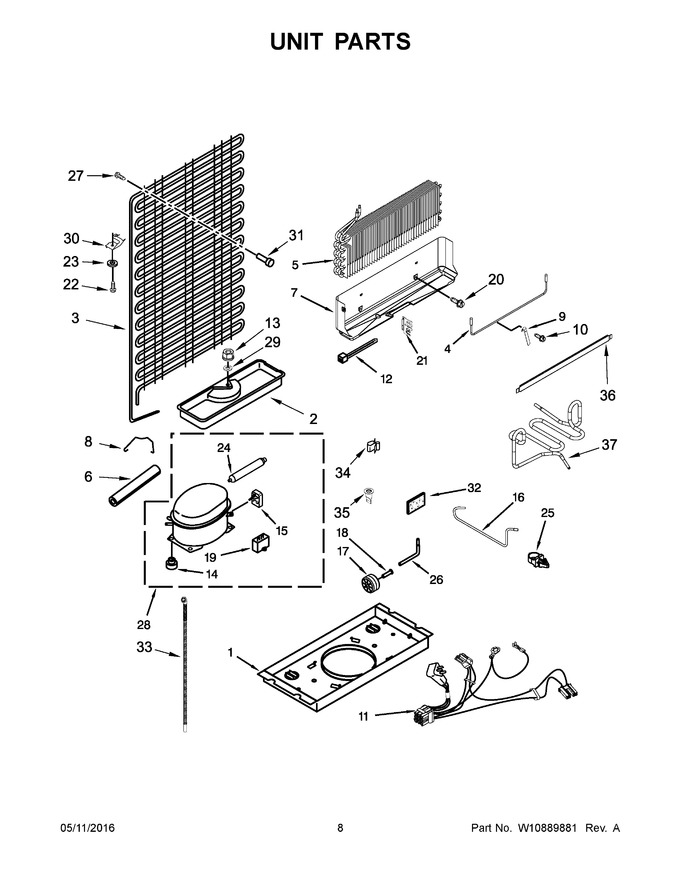 Diagram for WRT314TFDW01