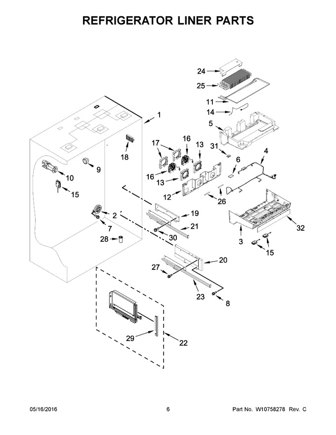 Diagram for KBBR306EPA00