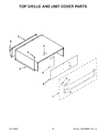 Diagram for 09 - Top Grille And Unit Cover Parts