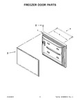 Diagram for 05 - Freezer Door Parts