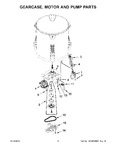 Diagram for 05 - Gearcase, Motor And Pump Parts