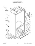 Diagram for 02 - Cabinet Parts