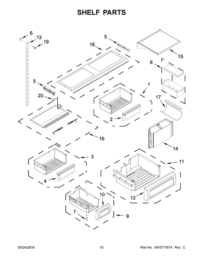 Diagram for KBBL206EPA00