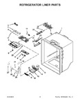 Diagram for 03 - Refrigerator Liner Parts