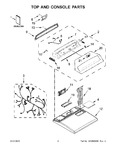 Diagram for 02 - Top And Console Parts