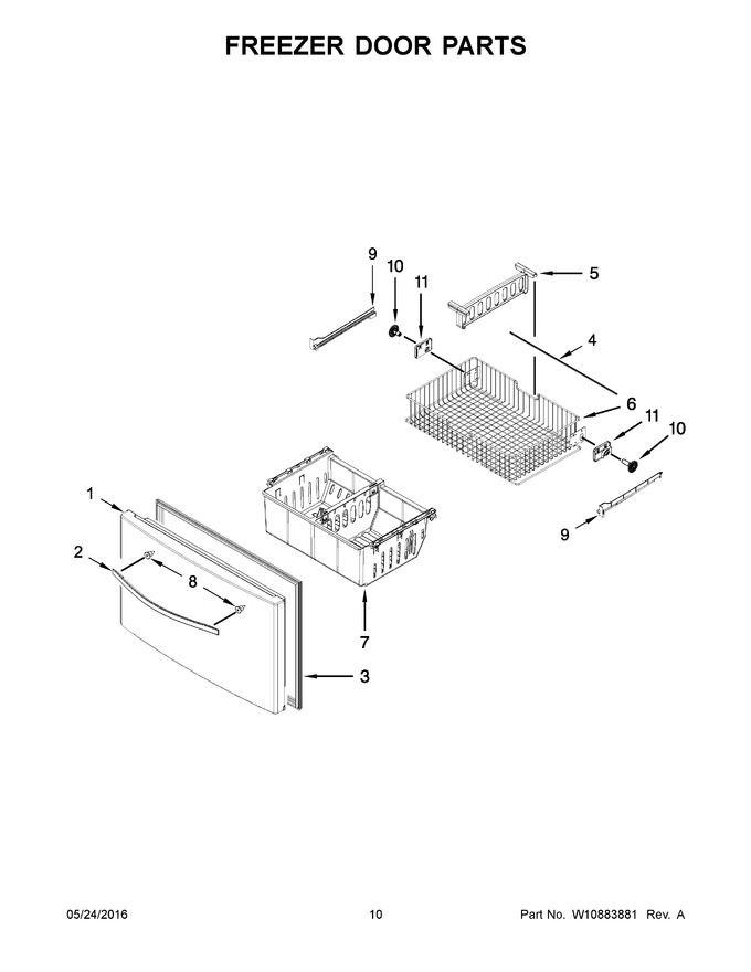 Diagram for WRF555SDFZ00