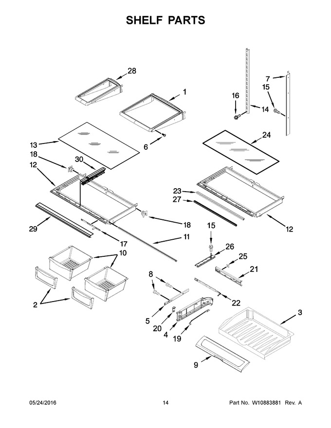 Diagram for WRF555SDFZ00