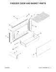 Diagram for 08 - Freezer Door And Basket Parts