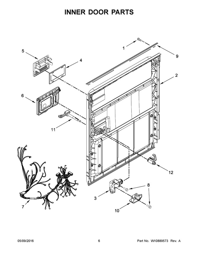 Diagram for WDF121PAFB0