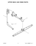 Diagram for 08 - Upper Wash And Rinse Parts