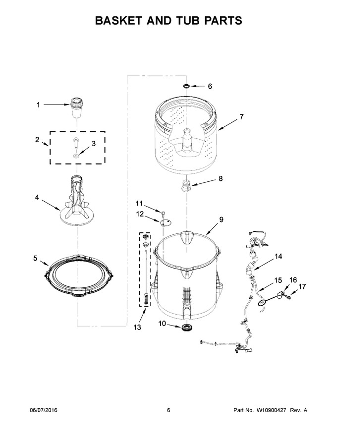 Diagram for 1CWTW4815EW1