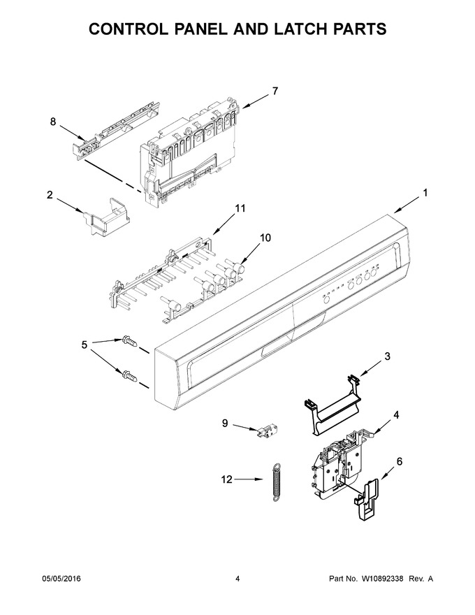 Diagram for WDP340PAFB0