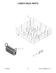 Diagram for 10 - Lower Rack Parts