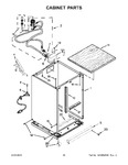 Diagram for 11 - Cabinet Parts