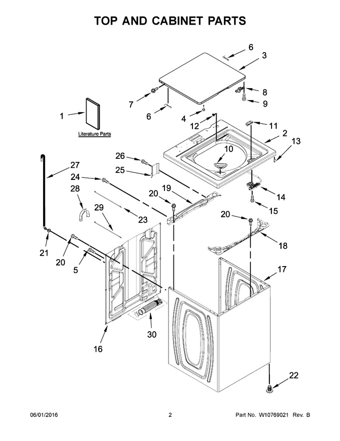 Diagram for WTW4815EW0