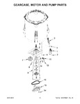 Diagram for 05 - Gearcase, Motor And Pump Parts