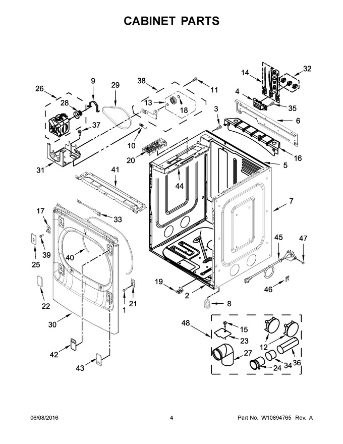 Diagram for YWED9500EC0