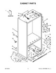 Diagram for 02 - Cabinet Parts