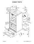 Diagram for 02 - Cabinet Parts