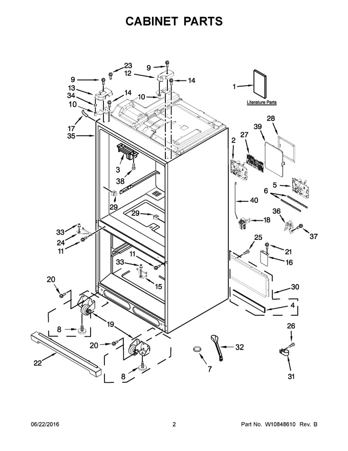 Diagram for WRF757SDEE01