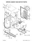 Diagram for 04 - Dryer Cabinet And Motor Parts