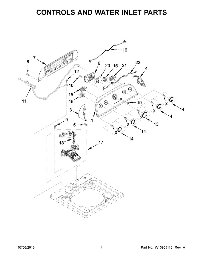 Diagram for 2DWTW4845EW1