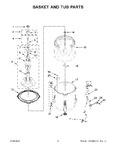 Diagram for 04 - Basket And Tub Parts