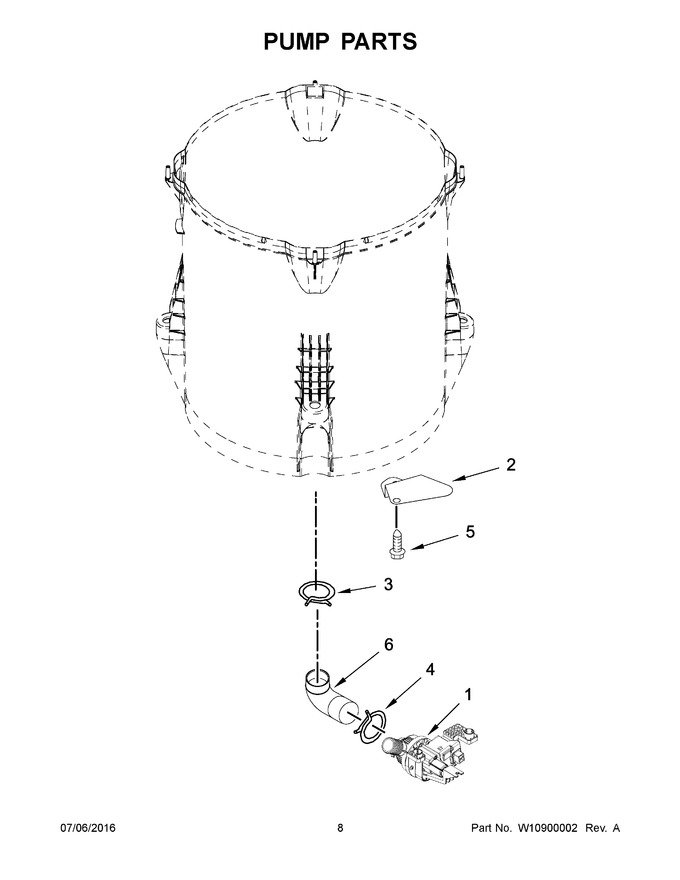 Diagram for WTW7000DW1