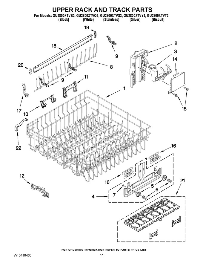 Diagram for GU2800XTVT3