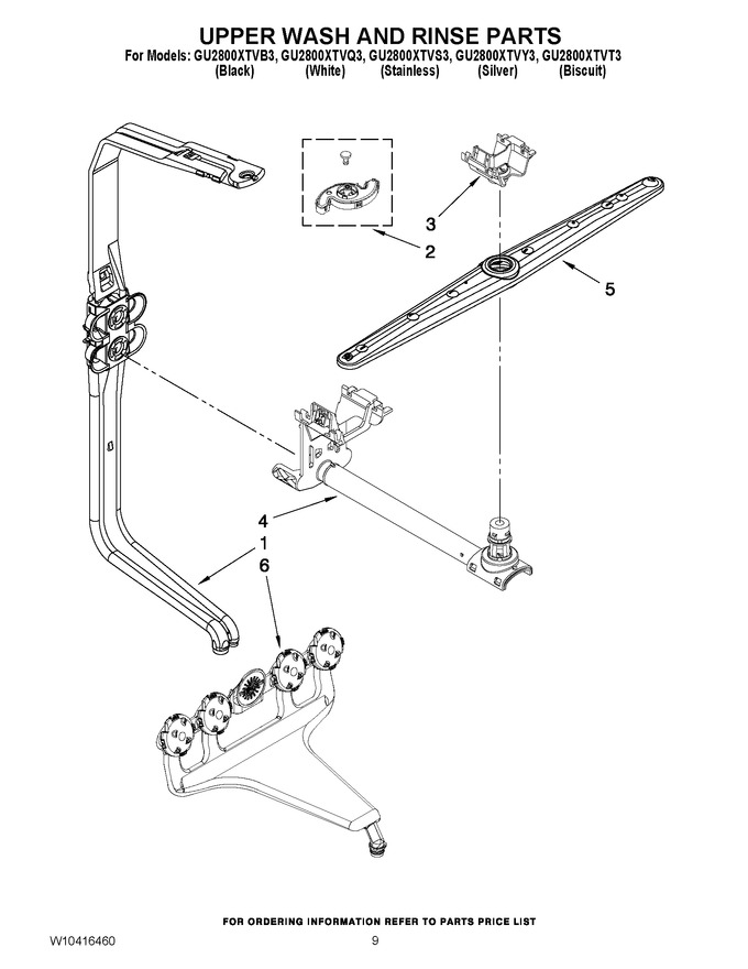 Diagram for GU2800XTVB3