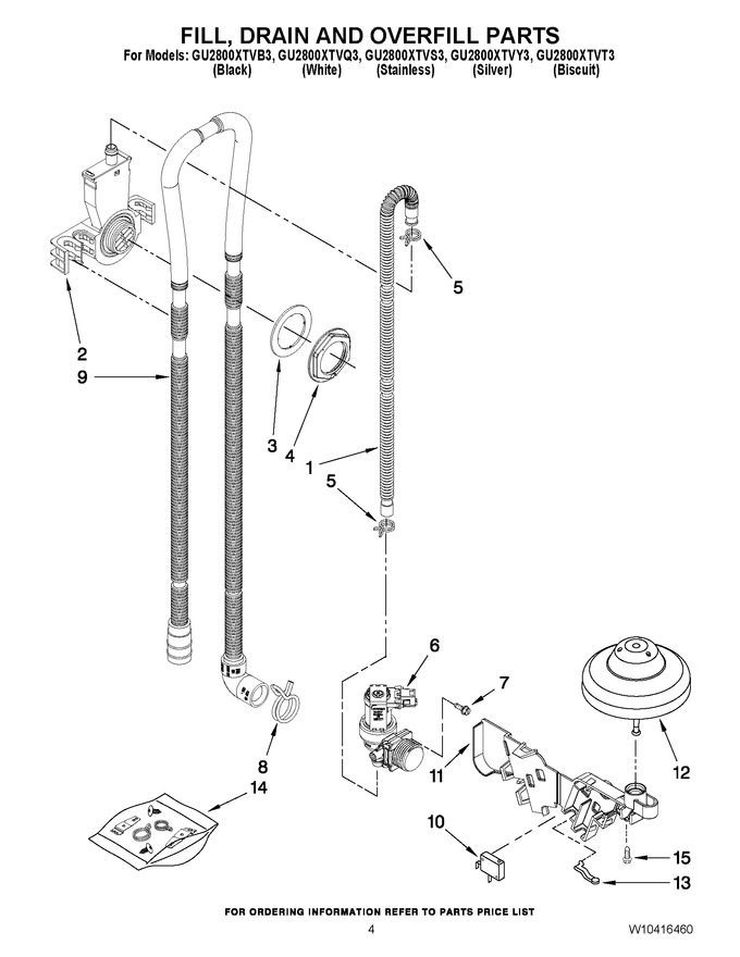 Diagram for GU2800XTVT3