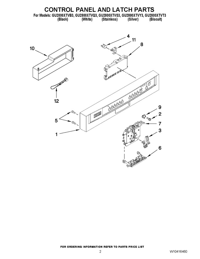 Diagram for GU2800XTVT3