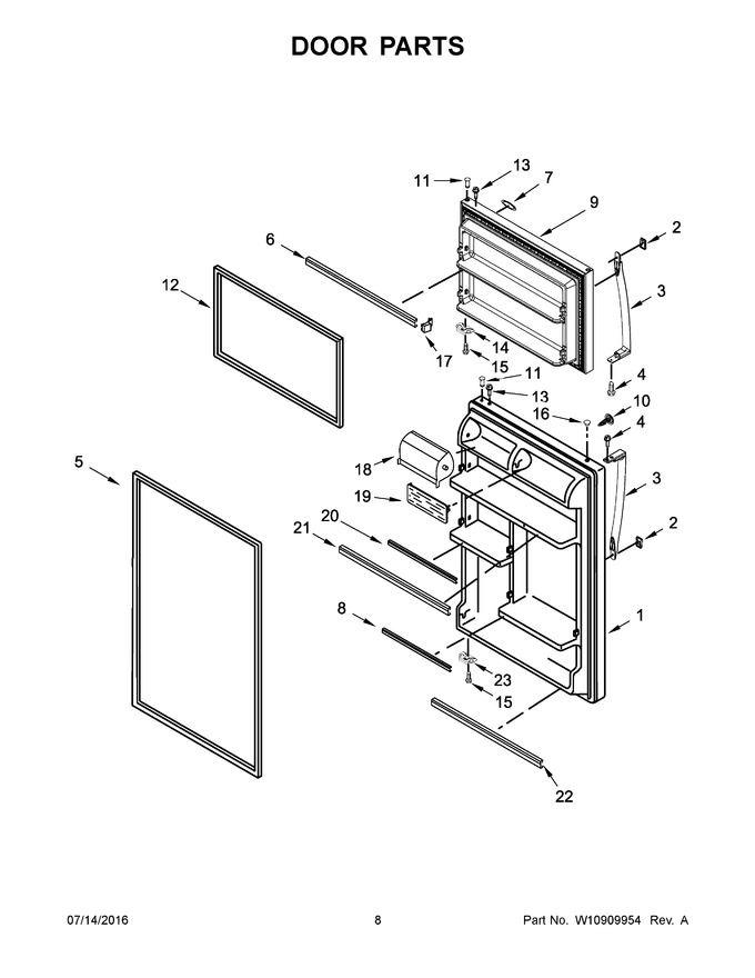 Diagram for WRT108FZDW02