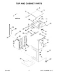 Diagram for 02 - Top And Cabinet Parts