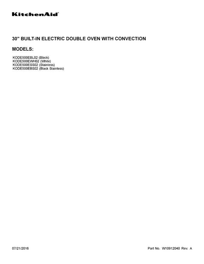 Diagram for KODE500EBL02