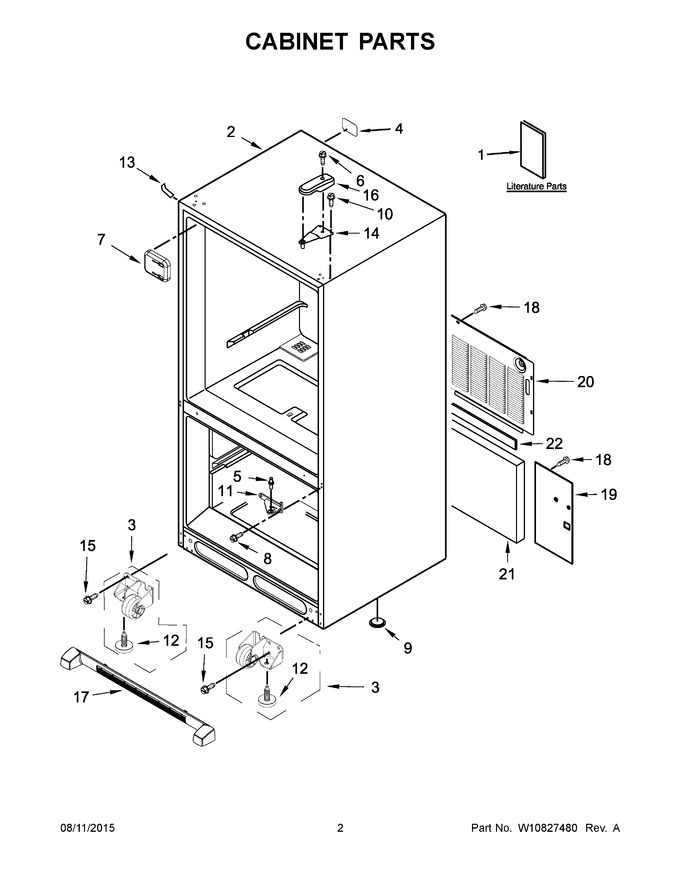 Diagram for 5GBB2258EA00