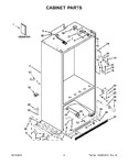 Diagram for 02 - Cabinet Parts