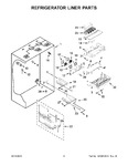 Diagram for 04 - Refrigerator Liner Parts